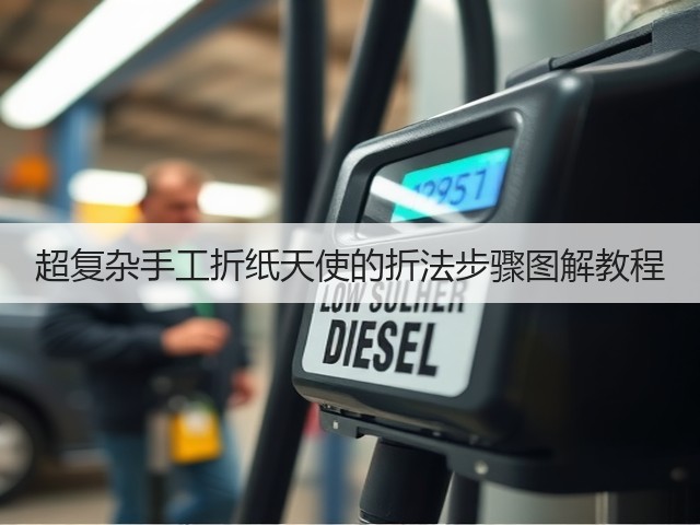 超复杂手工折纸天使的折法步骤图解教程(图3)