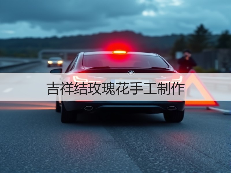 吉祥结玫瑰花手工制作 - 诺云双维造物网