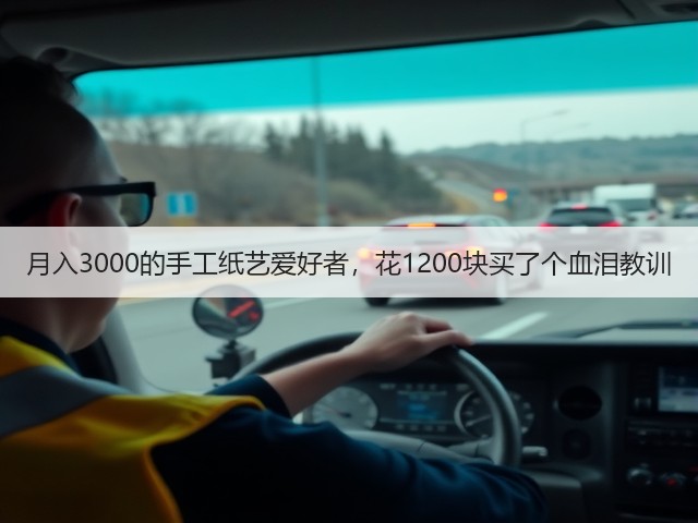 月入3000的手工纸艺爱好者，花1200块买了个血泪教训(图2)
