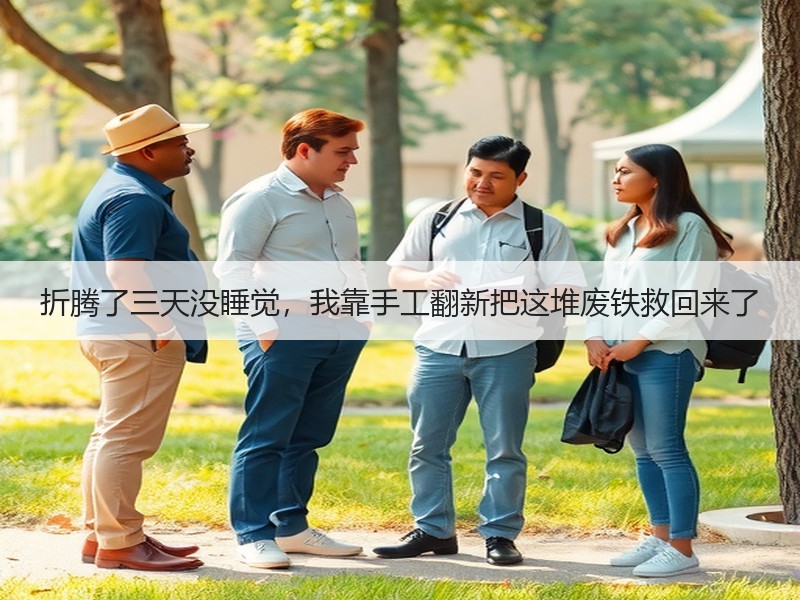 折腾了三天没睡觉，我靠手工翻新把这堆废铁救回来了 - 诺云双维造物网