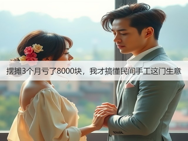 摆摊3个月亏了8000块，我才搞懂民间手工这门生意(图3)