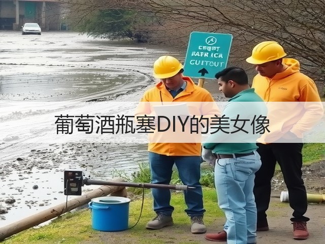 葡萄酒瓶塞DIY的美女像(图1)