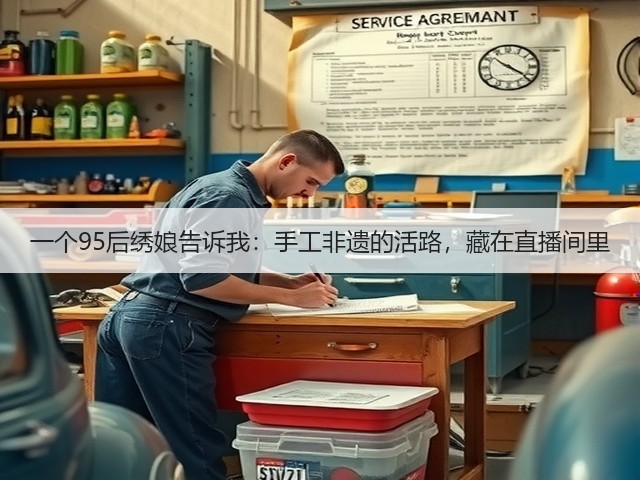一个95后绣娘告诉我：手工非遗的活路，藏在直播间里(图2)