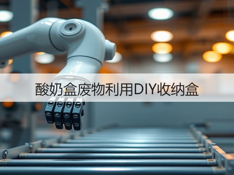 酸奶盒废物利用DIY收纳盒 - 诺云双维造物网