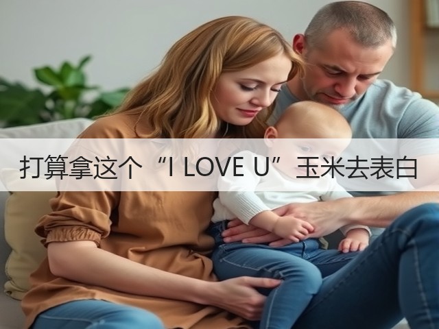 打算拿这个“I LOVE U”玉米去表白(图3)