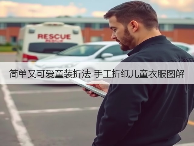 简单又可爱童装折法 手工折纸儿童衣服图解(图1)