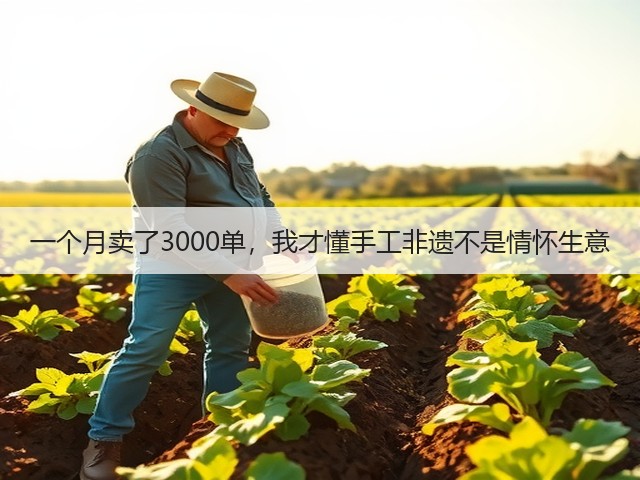 一个月卖了3000单，我才懂手工非遗不是情怀生意(图3)