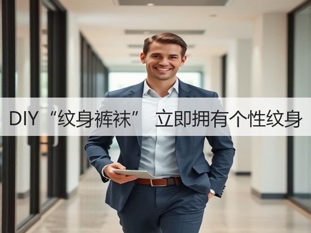 DIY“纹身裤袜” 立即拥有个性纹身(图2)