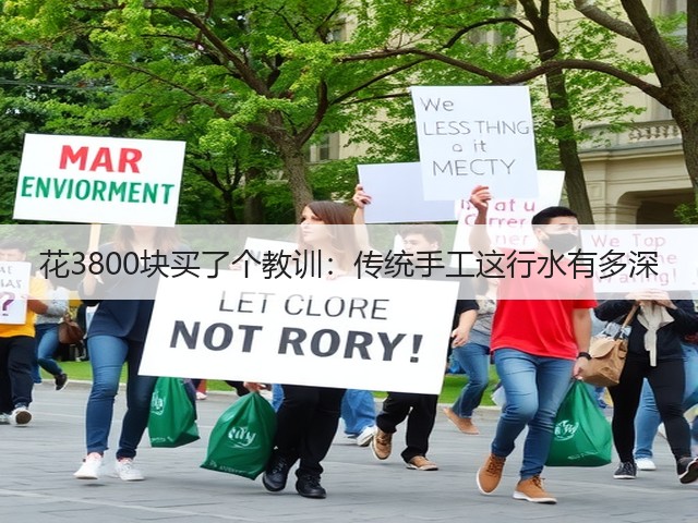 花3800块买了个教训：传统手工这行水有多深(图1)