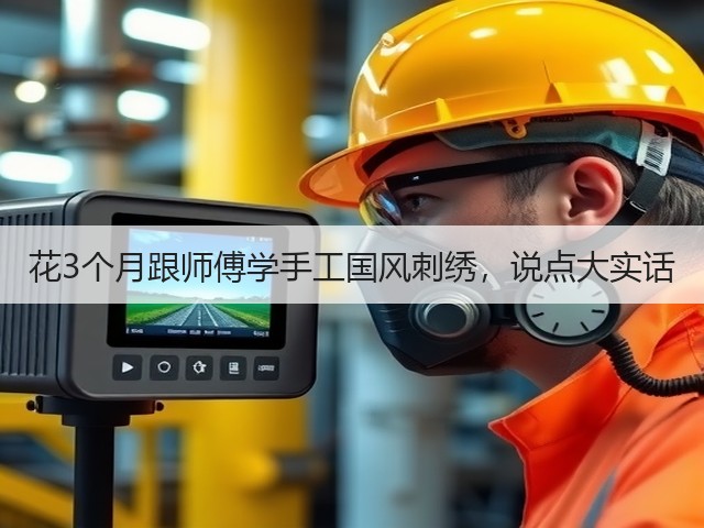 花3个月跟师傅学手工国风刺绣，说点大实话(图3)