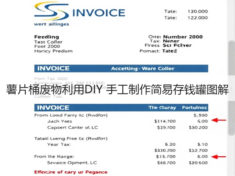 薯片桶废物利用DIY 手工制作简易存钱罐图解 - 诺云双维造物网