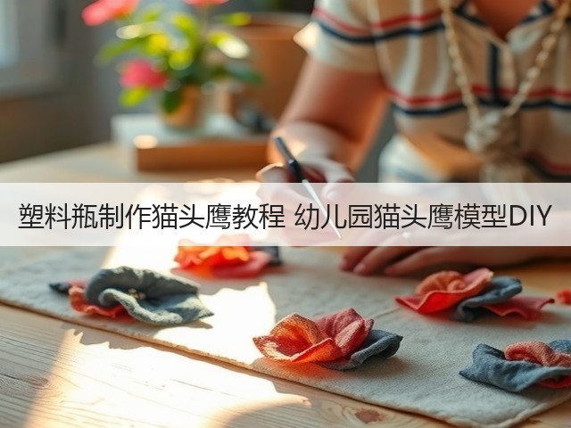 塑料瓶制作猫头鹰教程 幼儿园猫头鹰模型DIY(图3)