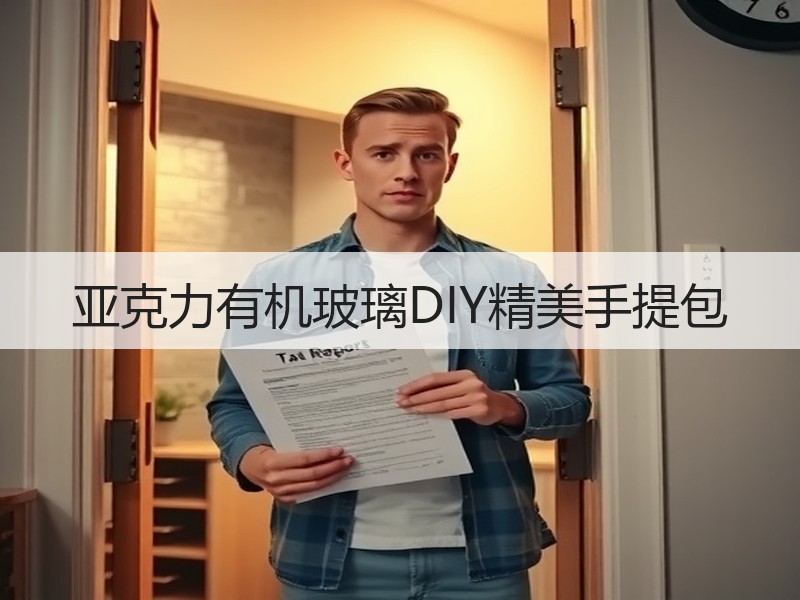 亚克力有机玻璃DIY精美手提包 - 诺云双维造物网