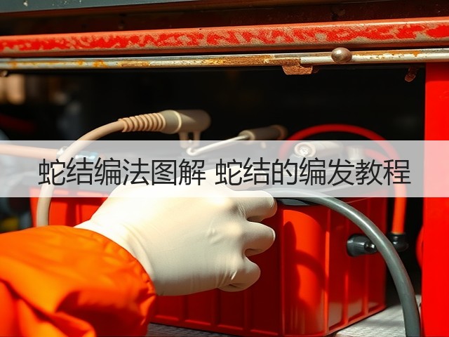 蛇结编法图解 蛇结的编发教程(图2)