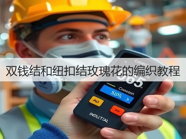 双钱结和纽扣结玫瑰花的编织教程(图2)