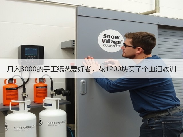 月入3000的手工纸艺爱好者，花1200块买了个血泪教训(图2)