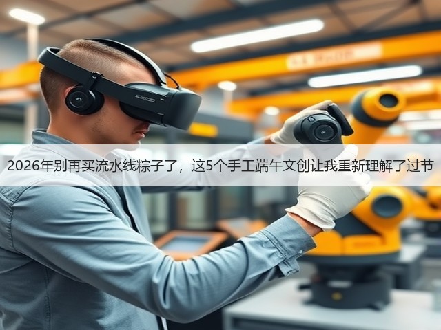 2026年别再买流水线粽子了，这5个手工端午文创让我重新理解了过节(图3)