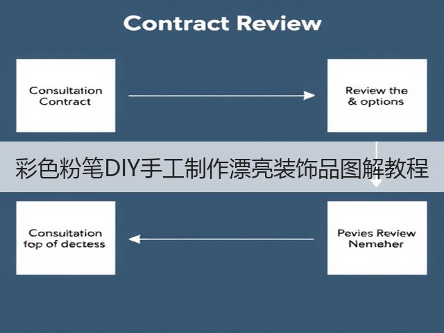 彩色粉笔DIY手工制作漂亮装饰品图解教程(图3)