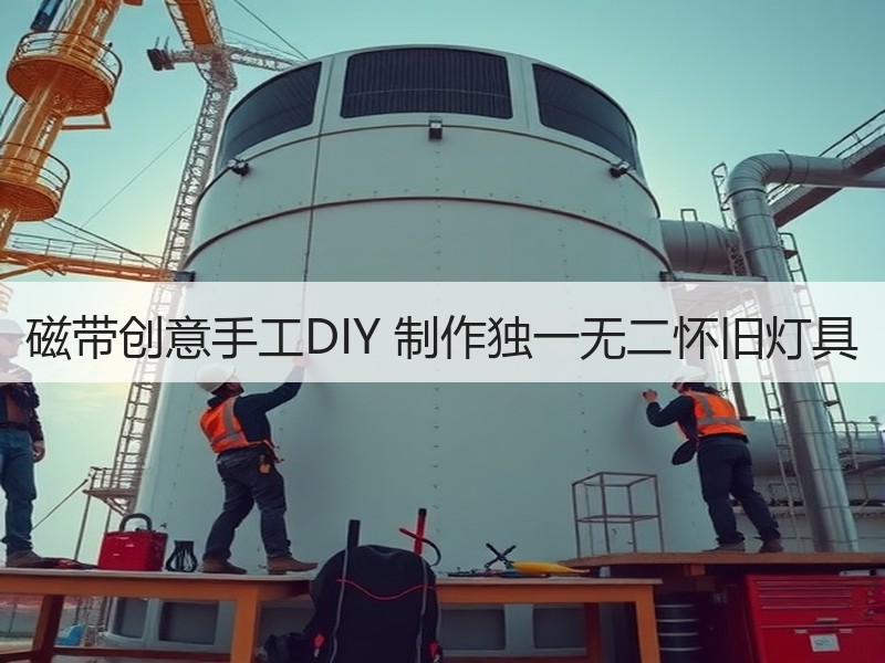 磁带创意手工DIY 制作独一无二怀旧灯具 - 诺云双维造物网