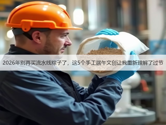 2026年别再买流水线粽子了，这5个手工端午文创让我重新理解了过节(图1)
