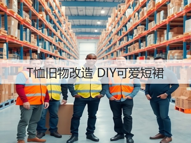T恤旧物改造 DIY可爱短裙(图3)