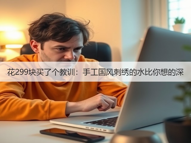 花299块买了个教训：手工国风刺绣的水比你想的深(图3)