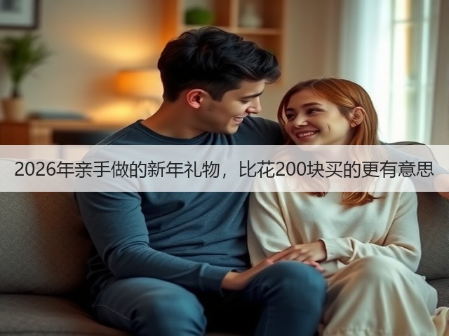 2026年亲手做的新年礼物，比花200块买的更有意思(图1)