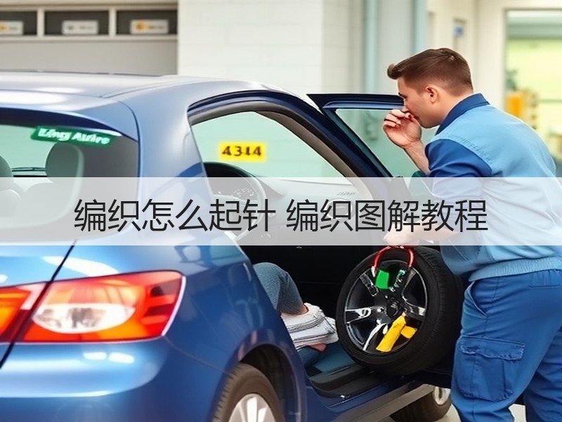 编织怎么起针 编织图解教程 - 诺云双维造物网