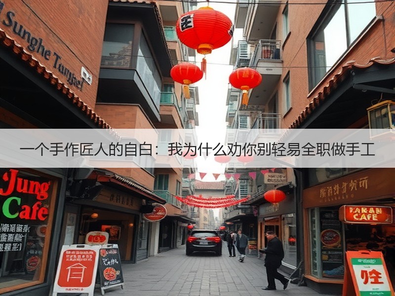 一个手作匠人的自白：我为什么劝你别轻易全职做手工 - 诺云双维造物网
