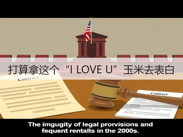 打算拿这个“I LOVE U”玉米去表白(图1)
