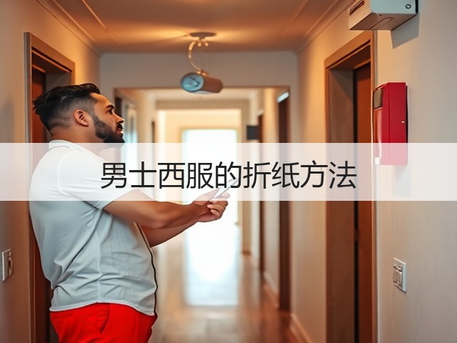 男士西服的折纸方法(图1)