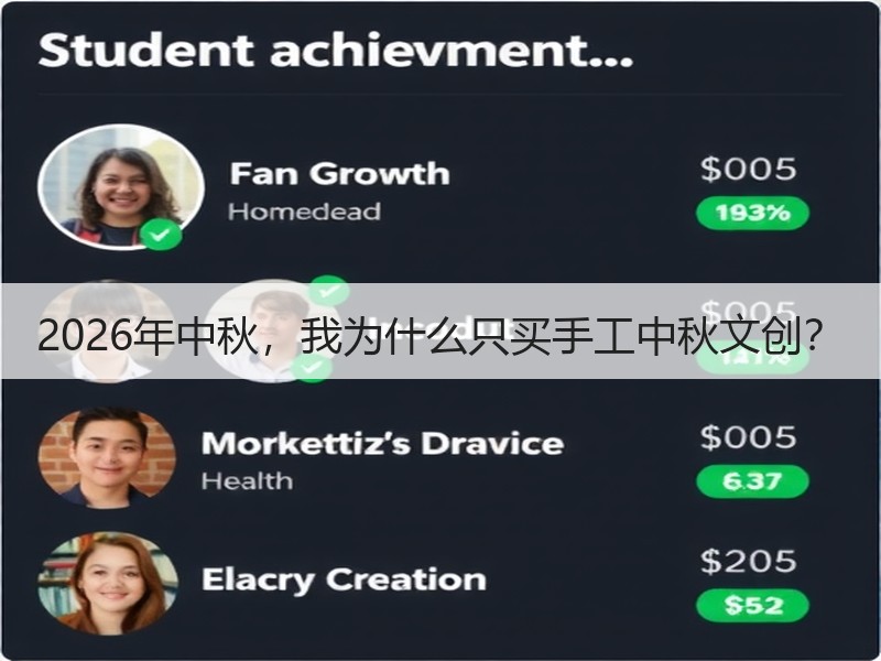 2026年中秋，我为什么只买手工中秋文创？ - 诺云双维造物网