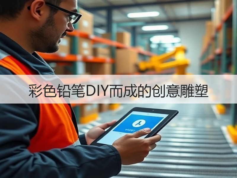 彩色铅笔DIY而成的创意雕塑 - 诺云双维造物网