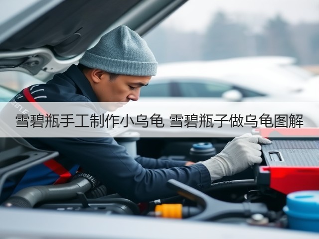雪碧瓶手工制作小乌龟 雪碧瓶子做乌龟图解(图1)