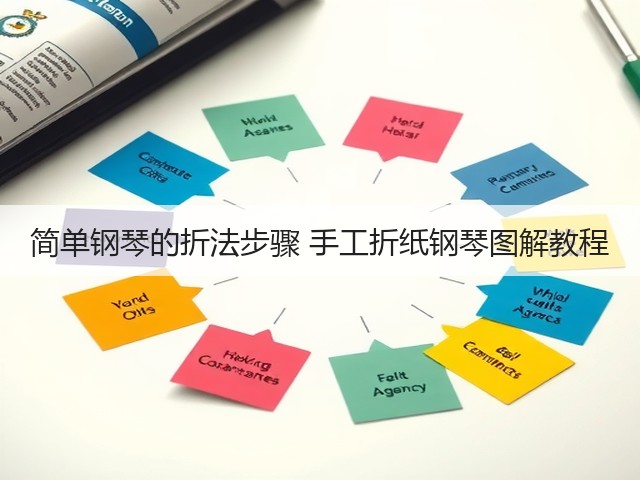 简单钢琴的折法步骤 手工折纸钢琴图解教程(图3)