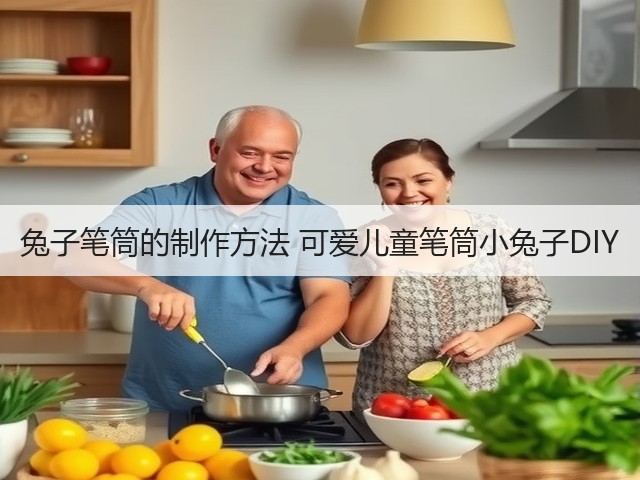 兔子笔筒的制作方法 可爱儿童笔筒小兔子DIY(图3)