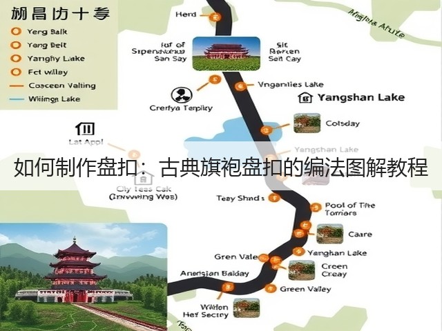 如何制作盘扣：古典旗袍盘扣的编法图解教程(图3)