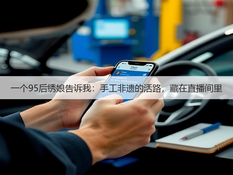 一个95后绣娘告诉我：手工非遗的活路，藏在直播间里 - 诺云双维造物网