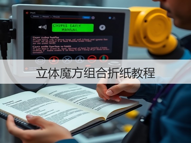 立体魔方组合折纸教程(图1)