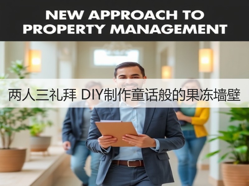 两人三礼拜 DIY制作童话般的果冻墙壁 - 诺云双维造物网