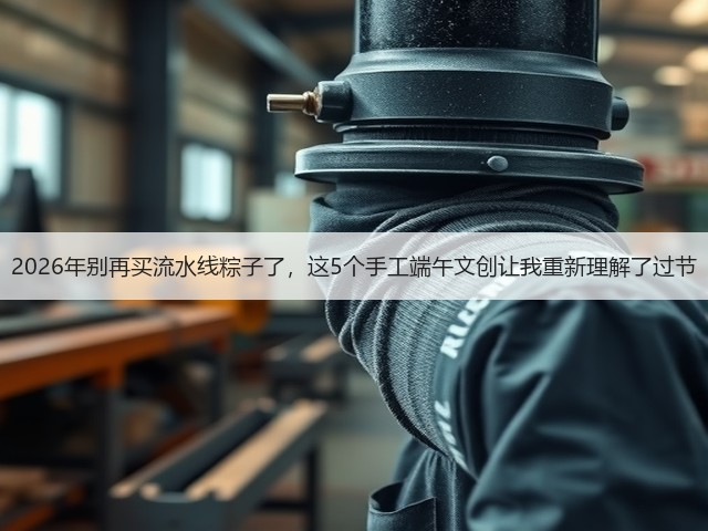 2026年别再买流水线粽子了，这5个手工端午文创让我重新理解了过节(图3)