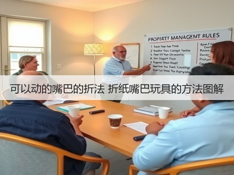 可以动的嘴巴的折法 折纸嘴巴玩具的方法图解 - 诺云双维造物网
