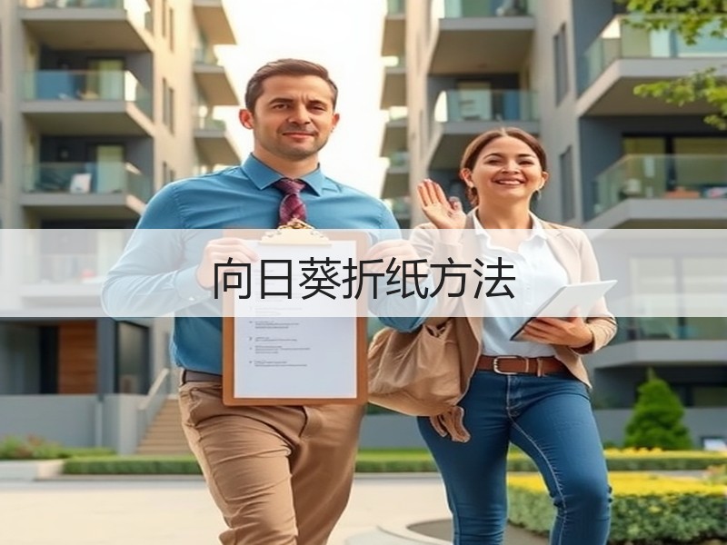 向日葵折纸方法 - 诺云双维造物网