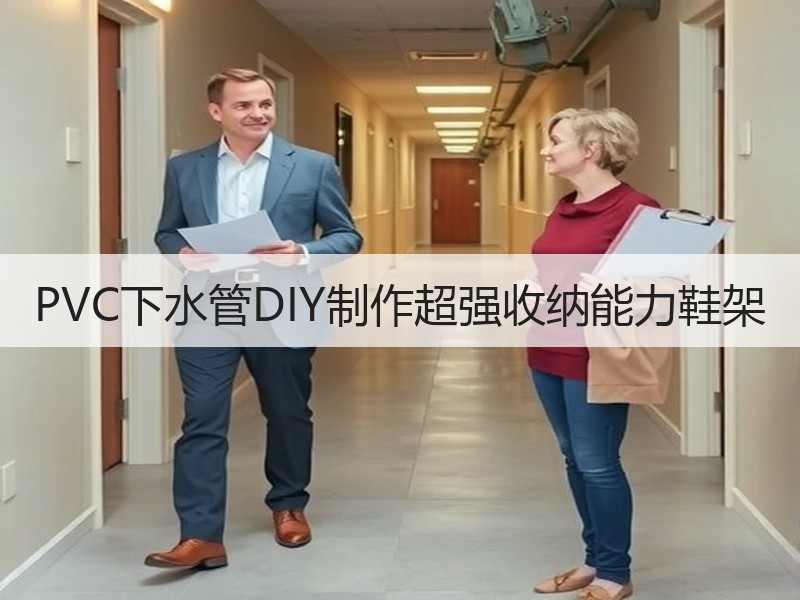 PVC下水管DIY制作超强收纳能力鞋架 - 诺云双维造物网