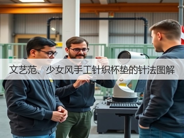文艺范、少女风手工针织杯垫的针法图解(图2)