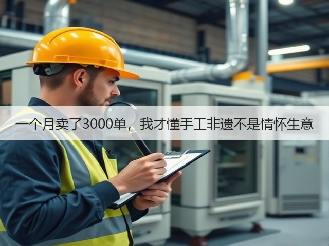 一个月卖了3000单，我才懂手工非遗不是情怀生意(图3)