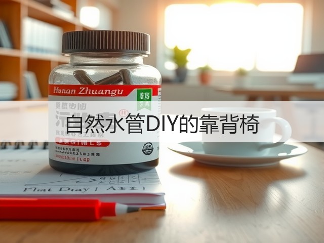 自然水管DIY的靠背椅(图1)