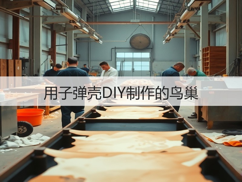 用子弹壳DIY制作的鸟巢 - 诺云双维造物网