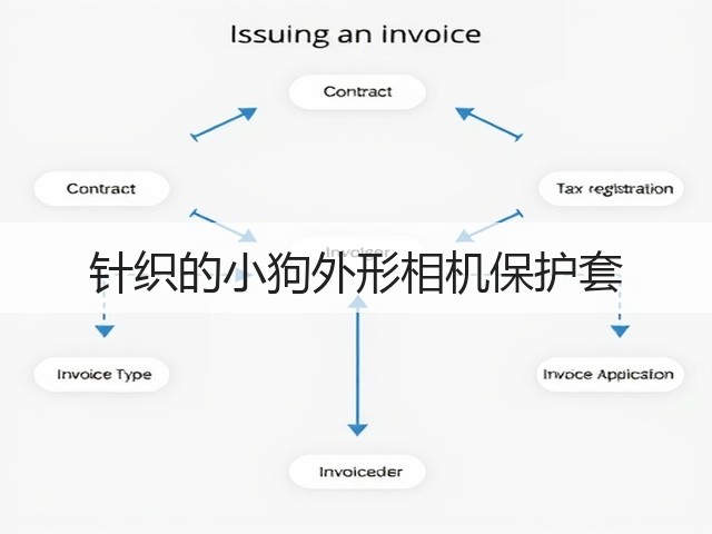 针织的小狗外形相机保护套(图3)