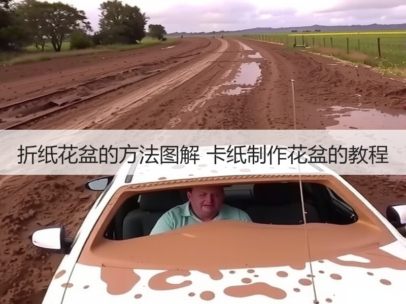 折纸花盆的方法图解 卡纸制作花盆的教程 - 诺云双维造物网